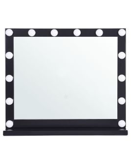 LED Dressing Table Mirror 50x60cm Black