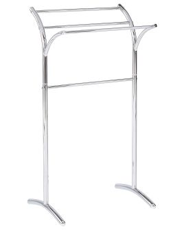 Towel Stand 51 x 91 cm Silver YOPAL