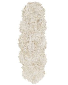 Faux Sheepskin Rug Beige MAMUNGARI