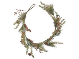 Christmas Garland 150cm Green and Copper