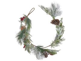 Christmas Garland 150 cm Green SORIA