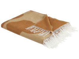 Blanket 130 x 170 cm Orange BANGRE