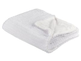 Blanket 150 x 200 cm White BJAS