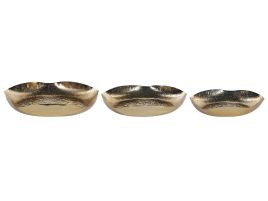 Trinket Dish Set Gold