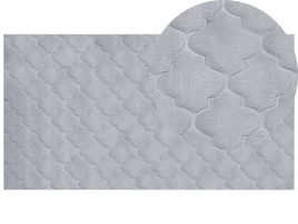 Faux Rabbit Fur Rug 80x150cm Grey