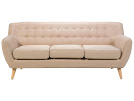 WEATHERTON Fabric 3 Seater Sofa - Beige