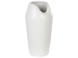 Stoneware Decorative Vase 33 White