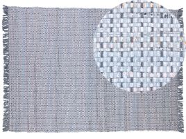 Cotton Area Rug 160x230cm Grey