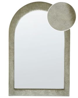 Velvet Wall Mirror 60x90cm Green