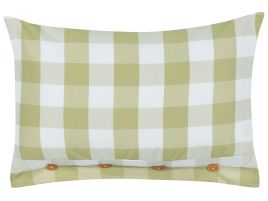 Cushion Checked 40x60cm Green