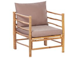 Bamboo Garden Armchair Taupe CERRETO