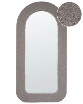 Boucle Wall Mirror 60x120cm Taupe
