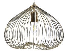 Metal Pendant Lamp Gold TORDINO