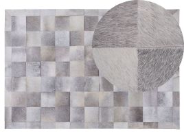 Cowhide Area Rug 140x200cm Grey