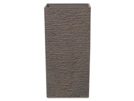 Plant Pot 35 x 35 x 70 cm Brown GAZA