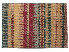 Short Pile Area Rug 140x200cm Multicolour