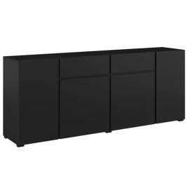 SOREN Sideboard Cabinet 195cm - Black