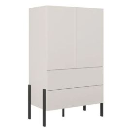 ALDEN Highboard Cabinet - Beige