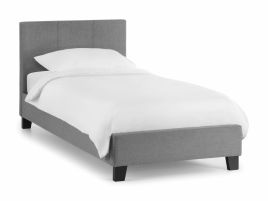 Rialto Light Grey Linen Bed Frame - Single 3ft