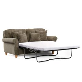 COASTAL Fabric 2 Seater Sofa Bed - Winter Moss