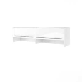 Over Bed Unit for ArtNest Horizontal Wall Bed Concept 140cm - White Gloss