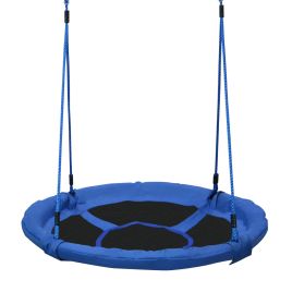 Kids Round Tree Spin, 100cm-Blue