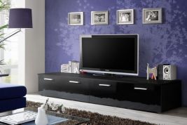 Duos TV Cabinet in Black Gloss