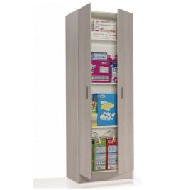 Amanda Sleek Design Multi-Purpose Wide Storage Cupboard - Oak Effect