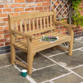 Tuscan Outdoor Heavy Duty 1.2m Two Seater Bench