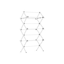 Foldable Clothes Airer with Steel Frame