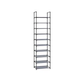 10-Tier Shoe Rack 45 x 28 x 173 cm