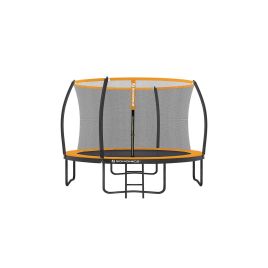 Kids Trampoline - LUSNOS 12 ft with Safety Net - Orange