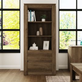 Canyon Oak Bookcase