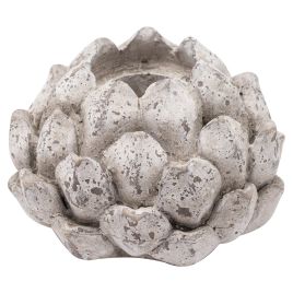 Stone Effect Acorn Tea Light Holder - Large