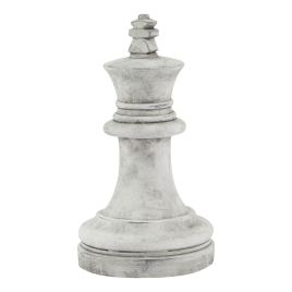 King Chess Piece - Grey