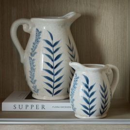 AZURA Large Flora Olpe Jug Vase - Multi Colour