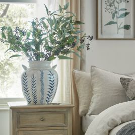 AZURA Flora Amphora Vase - Multi Colour