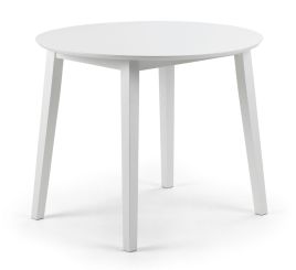 Coast White Drop-Leaf Dining Table