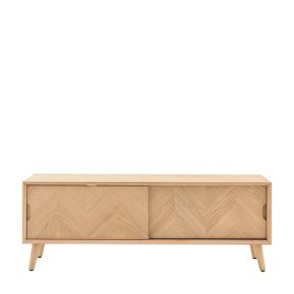 BROOKHAVEN TV Unit - Oak