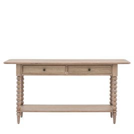 STONELEIGH 2 Drawer Console Table - Light Oak