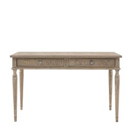 OAKLEIGH 2 Drawer Office Desk - Oak
