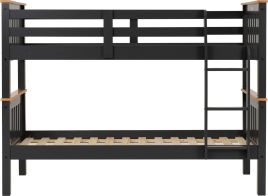 Neptune 3ft Single Bunk Bed - Grey Oak Effect