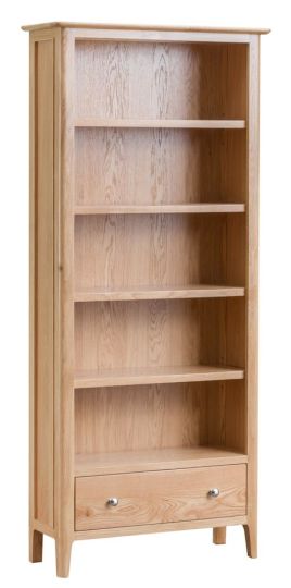 Norwich Large Bookcase - Oak