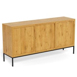 PALATIO Sideboard with 3 Doors - Wild Oak
