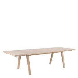 RAVELLY Rectangular Extendable Dining Table - Light Oak