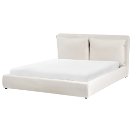 BAJONA Kingsize Fabric Waterbed - Light Beige