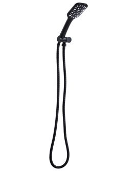 DANCOMBE Shower Head and Hose Kit - Black