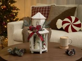 SAVIVONA LED Christmas Lantern Decoration - White