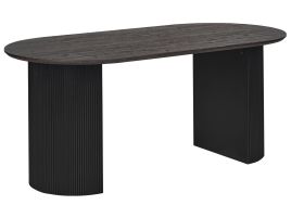 Dining Table SAVORY Black 180 cm 90 cm