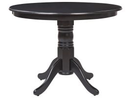 Dining Table AKRON Black 100 cm 100 cm